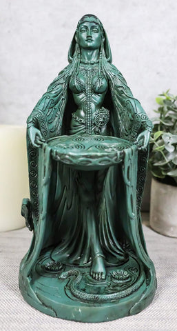 Ebros Gift Irish Triple Goddess Danu Figurine Don Divine Feminine Source Wisdom Wealth Strength Statue Moon Goddess