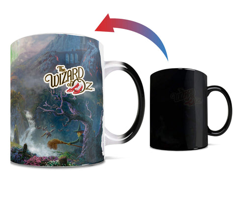 Thomas Kinkade's"Dorothy Discovers The Emerald City" Wizard of Oz Morphing Mug