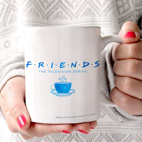 Trend Setters Friends the Television Show – We Were on a Break – OFFICIAL MERCHANDISE – 11 oz White Ceramic Coffee or Tea Mug – Perfect for Gifting or Collecting