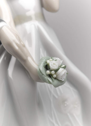 LLADRÓ Everlasting Love Couple Figurine. Porcelain Anniversary Figure.