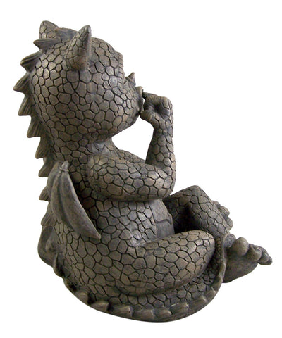 Pacific Giftware Nose Picker Dragon Statue