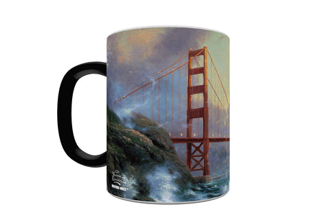 Morphing Mugs Thomas Kinkade - London - England United Kingdom - One 11 oz Color Changing Heat Sensitive Ceramic Mug – Image Revealed When HOT Liquid Is Added!