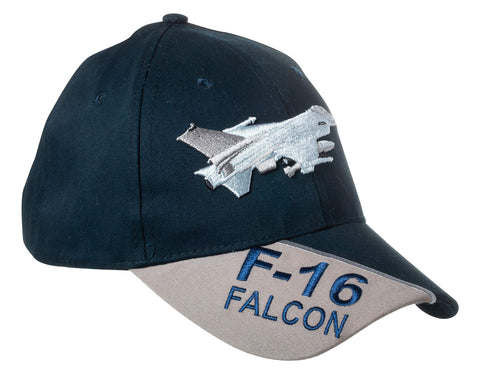 Eagle Crest United States Air Force F-16 Falcon Fighter Aircraft Military Baseball Cap