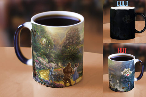 Thomas Kinkade's"Dorothy Discovers The Emerald City" Wizard of Oz Morphing Mug