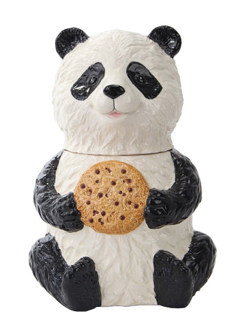 Pacific Trading Chinese Panda Cookie Jar Ceramic Cute Kitchen Accessory