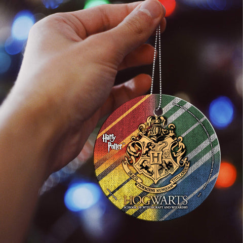 Harry Potter (Hogwarts) 3.5" Starfire Prints Hanging Glass Print Accessory
