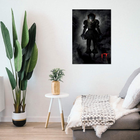 MIGHTYPRINT IT Chapter 2 – Pennywise the Dancing Clown – Deadlights – Stephen King Horror - Durable 17” x 24" Wall Art – NOT Made of Paper – Officially Licensed Collectible